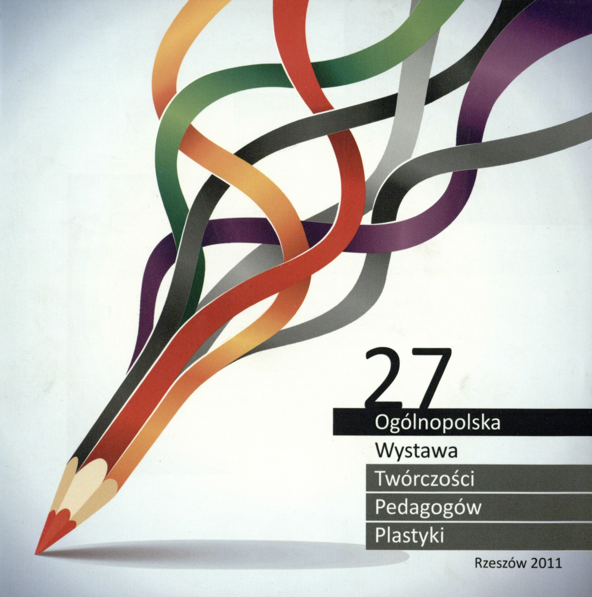 zdjęcie okładki katalogu - 27 Ogólnopolska Wystawa Twórczości Pedagogów Plastyki